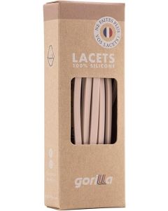 Elastische Schnürsenkel Flexibel Ohne Binden Schmal Silikon Powder Pink