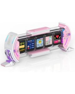 Times Gate Informatives Pixel Display Pink
