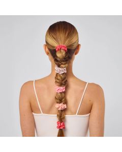 Satin Scrunchies Kirschblüte 5er Set