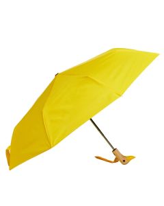 Umweltfreundlicher Regenschirm aus recycelten Materialien Gelb