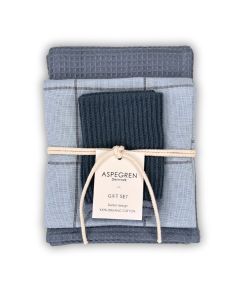 Geschirrtücher Geschenkset Bio-Baumwolle 3-teilig Curaçao