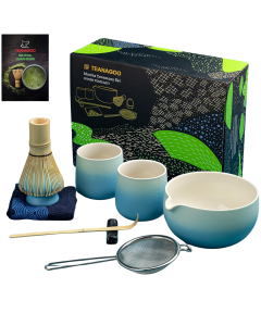 Matcha Set hellblau 9-tlg.