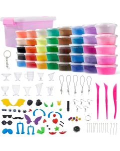 Magic Clay Knete Modellier Kit 40 Stück