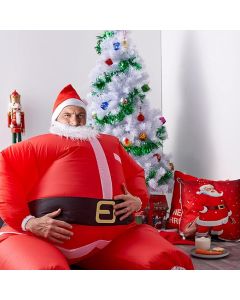 Santa Claus Kostüm aufblasbar
