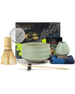 Matcha Set hellgrün 7-tlg.