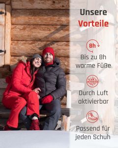 Wärmesohlen 10 Paar Grösse S