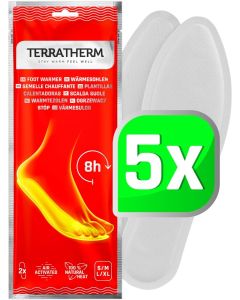Wärmesohlen 5 Paar Grösse XL