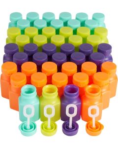 Seifenblasen mini Party Bubble Bottles 48 Stück
