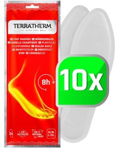 Wärmesohlen 10 Paar Grösse L