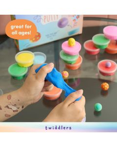 Gummiball Slime Pots 24 Stück
