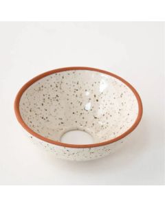 Keimschale Hydrokulturschale Weiss gesprenkelt