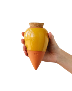 Bewässerungskegel Olla Gelb