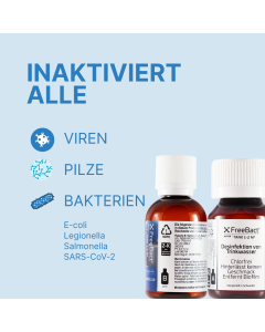 Freebact Tank 1–2 Kubikmeter Trinkwasserdesinfektion