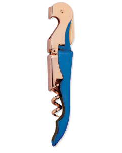 Korkenzieher Waiter's Friend Rose Gold & Blau