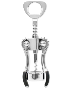 Korkenzieher Geflügelt Premium Silber