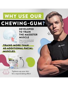 Fitness Kiwi Passionfruit Gum 100g Pack