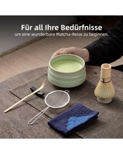 Matcha Set dunkelblau 7-tlg.