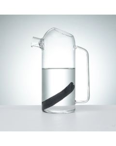 Wasserkaraffe 1L mit Binchotan Aktivkohle Wasserfilter