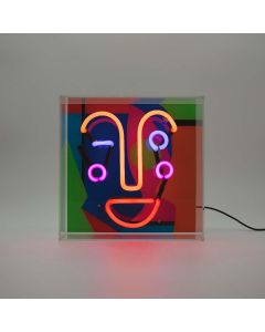 Acryl-Box Neon - Memphis Face