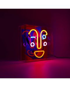 Acryl-Box Neon - Memphis Face
