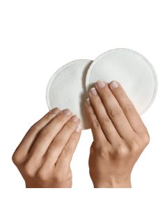 Stilleinlagen wiederverwendbar Weiss 6er Set