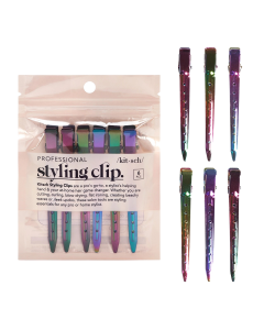 Haarspange Styling Rainbow 6er Set