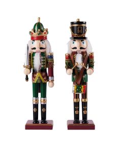 Weihnachts-Nussknacker Soldat Premium Wood 30cm
