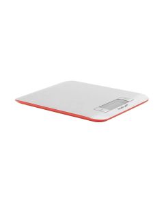 Küchenwaage Edelstahl rot