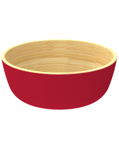 Bowl Bambus XL rot