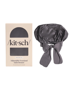 Satin Bonnet XL Anthrazit