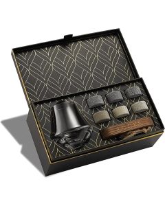 Nosing Whiskeyglas mit Kühlsteinen Geschenkset