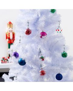 Christbaumkugel 6 cm befüllbar Kunststoff 15 Stück