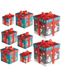 Geschenkbox Weihnachten 8 Stück