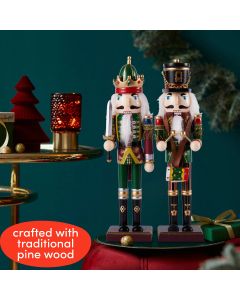 Weihnachts-Nussknacker Soldat Premium Wood 30cm