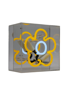 Mini Acryl-Box Neon - Margritli gelb