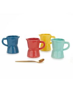 Espressotassen Mokka Keramik 4er Set