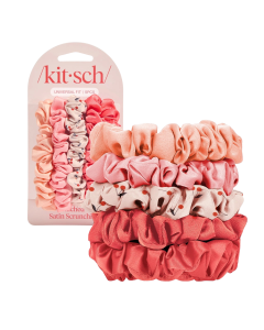 Satin Scrunchies Kirschblüte 5er Set