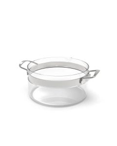 Kochtopf tief mit Deckel Glas 24cm