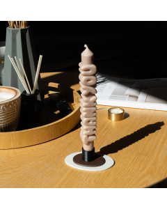 Kerze Taper candle JTM TJOURS Cream