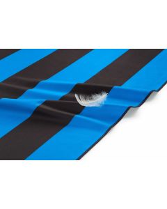 Strandtuch XXL Mikrofaser schnelltrocknendes Badetuch 160x90cm Blau - Dunkelgrau