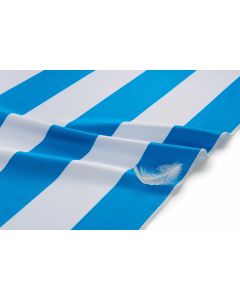 Strandtuch XXL Mikrofaser schnelltrocknendes Badetuch 160x90cm Himmelblau - Weiss