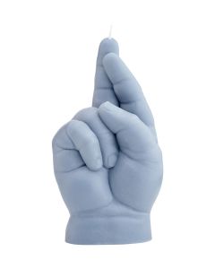 Baby Crossed Fingers Grau
