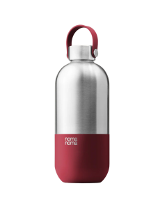 Trinkflasche Edelstahl auslaufsicher 1000ml Grenadine Red