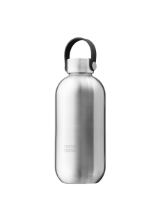 Trinkflasche Edelstahl auslaufsicher 750ml Ice Silver
