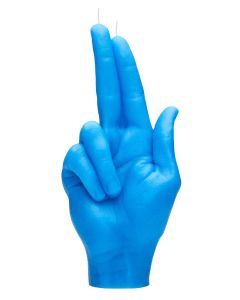 Gun fingers Blau