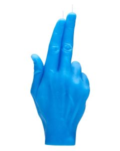 Gun fingers Blau