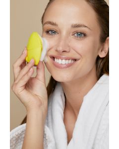 Elektrische Gesichtsreinigungsbürste Gelb