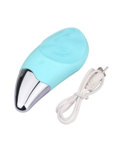 Elektrische Gesichtsreinigungsbürste Hellblau