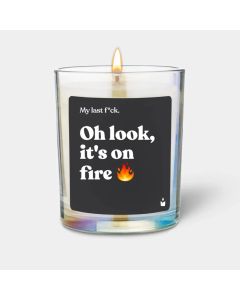 Duftkerze Flowery Oh look, it's on fire