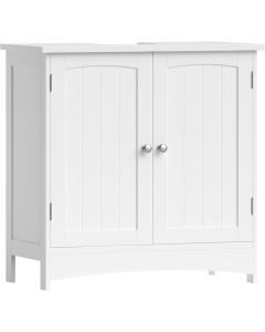 Waschbeckenunterschrank Badschrank mit Türen Weiss
